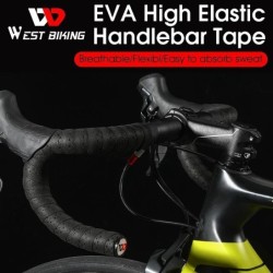 WEST BIKING EVA Bandă de bară Bandă de ghidon de înaltă tenacitate Bandă adezivă pentru mâner pentru bicicletă Bandă de bară abs