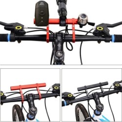 Suport extins pentru ghidon de bicicletă 10/20/30cm Suport pentru faruri MTB Bar extins pentru ghidon de drum pentru bicicletă d