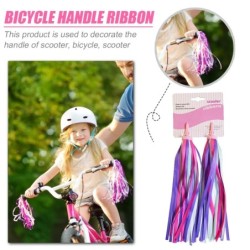 Ghidon de bicicletă 2/4 bucăți, copii, fete, băieți, trotinete pentru ciclism, streamers colorate, panglică, decorare, accesorii