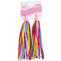 Ghidon de bicicletă 2/4 bucăți, copii, fete, băieți, trotinete pentru ciclism, streamers colorate, panglică, decorare, accesorii