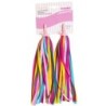 Ghidon de bicicletă 2/4 bucăți, copii, fete, băieți, trotinete pentru ciclism, streamers colorate, panglică, decorare, accesorii