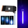 Lampă spate pentru bicicletă Multi moduri de iluminare LED reîncărcabilă prin USB Lampă pentru bicicletă Flash Tail pentru tija 