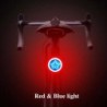 Lampă spate pentru bicicletă Multi moduri de iluminare LED reîncărcabilă prin USB Lampă pentru bicicletă Flash Tail pentru tija 