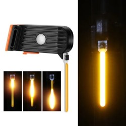 Lampă spate pentru bicicletă Multi moduri de iluminare LED reîncărcabilă prin USB Lampă pentru bicicletă Flash Tail pentru tija 
