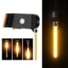 Lampă spate pentru bicicletă Multi moduri de iluminare LED reîncărcabilă prin USB Lampă pentru bicicletă Flash Tail pentru tija 