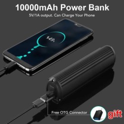 NEWBOLER Lampă pentru bicicletă față 10000mAh Lampă pentru bicicletă 6000 lumen Lanternă rezistentă la apă Încărcare USB MTB Acc