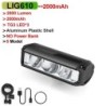 NEWBOLER Lampă pentru bicicletă față 10000mAh Lampă pentru bicicletă 6000 lumen Lanternă rezistentă la apă Încărcare USB MTB Acc