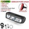 NEWBOLER Lampă pentru bicicletă față 10000mAh Lampă pentru bicicletă 6000 lumen Lanternă rezistentă la apă Încărcare USB MTB Acc