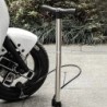 Pompă de podea pentru biciclete Xunting MAX 130PSI, umflator puternic și ergonomic pentru biciclete de șosea și MTB - Compatibil