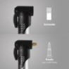 WEST BIKING Mini pompă portabilă pentru bicicletă Pompă de aer manuală pentru ciclism Gonflator pentru anvelope Schrader Valve P