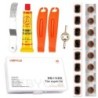 Lebycle Bikecycle Set de instrumente pentru anvelope pentru camerele interioare Kit de scule portabile pentru repararea perforaț