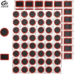 48 buc. Patch-uri de cauciuc pentru perforarea anvelopelor de biciclete Kit de reparare a tuburilor de anvelope pentru cicluri f
