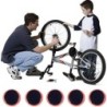 48 buc. Patch-uri de cauciuc pentru perforarea anvelopelor de biciclete Kit de reparare a tuburilor de anvelope pentru cicluri f