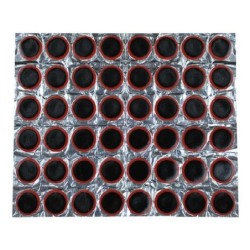 48 buc. Patch-uri de cauciuc pentru perforarea anvelopelor de biciclete Kit de reparare a tuburilor de anvelope pentru cicluri f