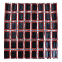 48 buc. Patch-uri de cauciuc pentru perforarea anvelopelor de biciclete Kit de reparare a tuburilor de anvelope pentru cicluri f