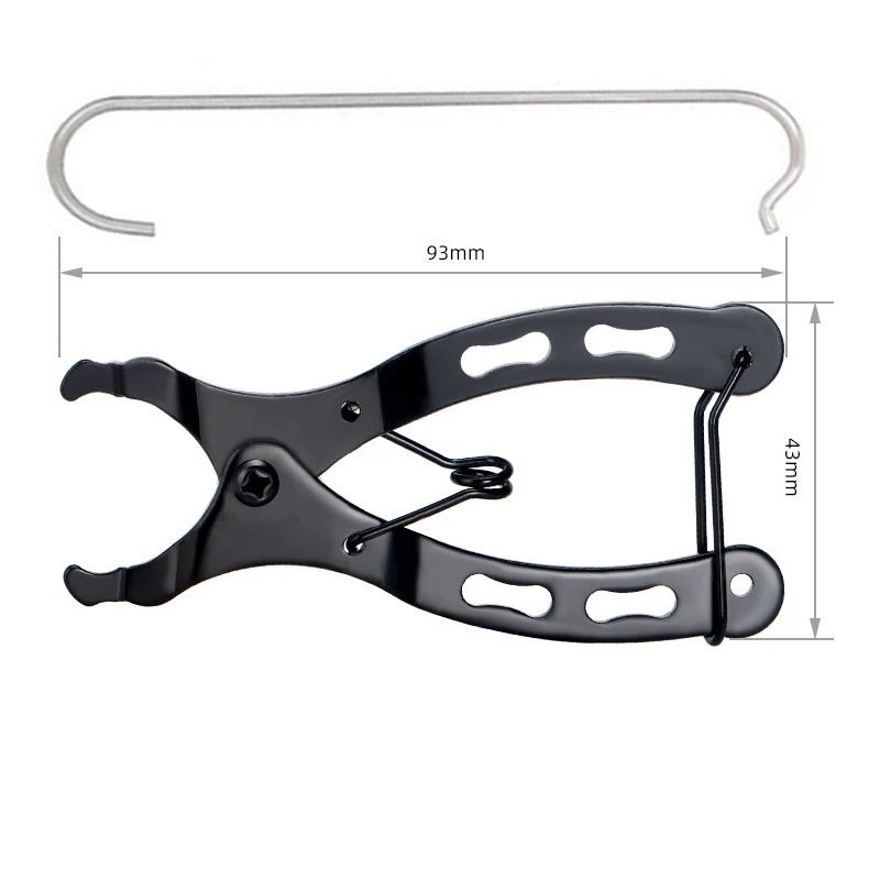 Clește pentru lanțuri pentru biciclete Instrument de reparare Clește pentru strângere pentru lanțuri MTB potabil Mini cataramă m