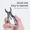Clește pentru lanțuri pentru biciclete Instrument de reparare Clește pentru strângere pentru lanțuri MTB potabil Mini cataramă m