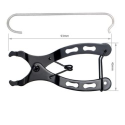 Clește pentru lanțuri pentru biciclete Instrument de reparare Clește pentru strângere pentru lanțuri MTB potabil Mini cataramă m