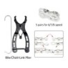 Clește pentru lanțuri pentru biciclete Instrument de reparare Clește pentru strângere pentru lanțuri MTB potabil Mini cataramă m