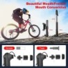 Pompă portabilă pentru bicicletă Mini indicator de presiune a aerului Pompă pentru bicicletă de munte Supapă AV/FV în aer liber 