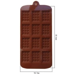 2 Dimensiuni Silicon Mucegai Vafe Ciocolata Mold Fondant Patiserie Candy Bar Formă Cake Mode Decorare Bucătărie Accesorii de coa