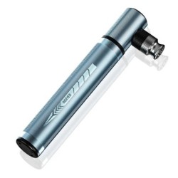 ENLEE BIKING Mini pompă pentru bicicletă, aliaj de aluminiu, pompă de aer manuală pentru ciclism