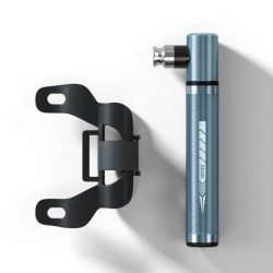 ENLEE BIKING Mini pompă pentru bicicletă, aliaj de aluminiu, pompă de aer manuală pentru ciclism