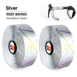 WEST BIKING Bandă moale pentru ghidon de bicicletă EVA PU Bandă de bară pentru ciclism profesională Amortizare anti-vibrații Wra