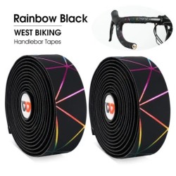 WEST BIKING Bandă moale pentru ghidon de bicicletă EVA PU Bandă de bară pentru ciclism profesională Amortizare anti-vibrații Wra