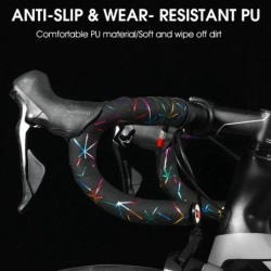 WEST BIKING Bandă moale pentru ghidon de bicicletă EVA PU Bandă de bară pentru ciclism profesională Amortizare anti-vibrații Wra