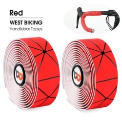 WEST BIKING Bandă moale pentru ghidon de bicicletă EVA PU Bandă de bară pentru ciclism profesională Amortizare anti-vibrații Wra