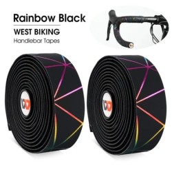 WEST BIKING Bandă moale pentru ghidon de bicicletă EVA PU Bandă de bară pentru ciclism profesională Amortizare anti-vibrații Wra