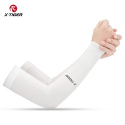 X-TIGER Maneci pentru brate de ciclism Ice Fabric Anti-UV Protectie solara pentru alergare Maneci pentru ciclism Sport in aer li