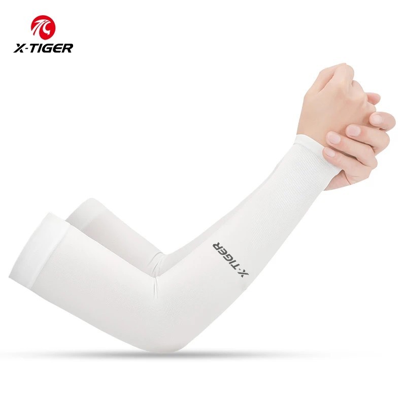 X-TIGER Maneci pentru brate de ciclism Ice Fabric Anti-UV Protectie solara pentru alergare Maneci pentru ciclism Sport in aer li