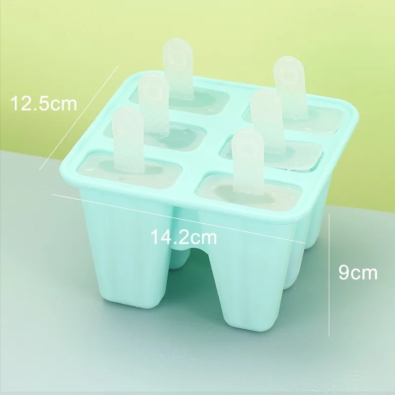 Forme pentru Popsicle 6 buc. Forme din silicon pentru Popsicle Forme fără BPA pentru Popsicle.