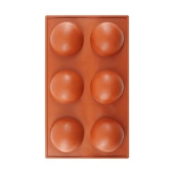 Forma rotundă din silicon cu jumătate de sferă cu bile 3D pentru bricolaj coacere budincă mousse de ciocolată matriță ecologică 