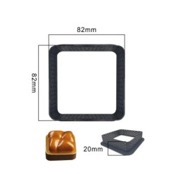 5-20 buc. Inel din plastic perforat pentru tartă, cerc, bricolaj, franceză, mousse de fructe, pentru prăjituri, pentru desert, t