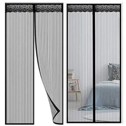 100x210CM ușă magnetică perdea ușă plasă anti țânțari insecte zburătoare insecte perdele ușă cu închidere automată