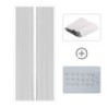 Paravan magnetic pentru ușă Perdele de ușă din material nețesut Paravane pentru uși anti-țânțari plasă de insecte cu închidere a