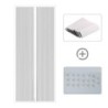 Paravan magnetic pentru ușă Perdele de ușă din material nețesut Paravane pentru uși anti-țânțari plasă de insecte cu închidere a
