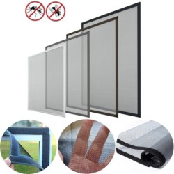 Paravan personalizat insecte Autoadeziv reutilizabil lavabil plasă pentru fereastră plasă de țânțari Set cadru ecran personaliza