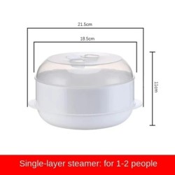 Cuptor cu microunde Aparat special pentru aburi Găluște la abur Recipient de orez Cuptor cu microunde la abur Recipient pentru g