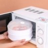 Cuptor cu microunde Aparat special pentru aburi Găluște la abur Recipient de orez Cuptor cu microunde la abur Recipient pentru g
