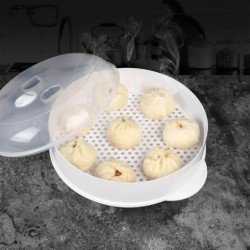 Cuptor cu microunde Aparat special pentru aburi Găluște la abur Recipient de orez Cuptor cu microunde la abur Recipient pentru g