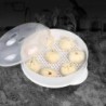 Cuptor cu microunde Aparat special pentru aburi Găluște la abur Recipient de orez Cuptor cu microunde la abur Recipient pentru g