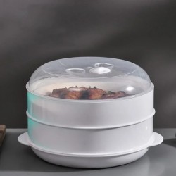 Cuptor cu microunde Aparat special pentru aburi Găluște la abur Recipient de orez Cuptor cu microunde la abur Recipient pentru g