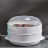 Cuptor cu microunde Aparat special pentru aburi Găluște la abur Recipient de orez Cuptor cu microunde la abur Recipient pentru g