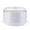 Cuptor cu microunde Aparat special pentru aburi Găluște la abur Recipient de orez Cuptor cu microunde la abur Recipient pentru g