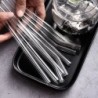 4/8 buc. paie reutilizabile din sticlă Paie de băut din sticlă transparentă, tuburi de 8 inci, 8 mm, paie pentru suc de ceai, pa