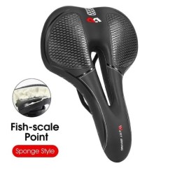 WEST BIKING Gel din silicon Șa de bicicletă Confortabil care amortizează șocul MTB Scaun pentru bicicletă de drum, gol, respirab